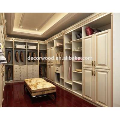 cheap bedroom white wooden walk in armoire wardrobe